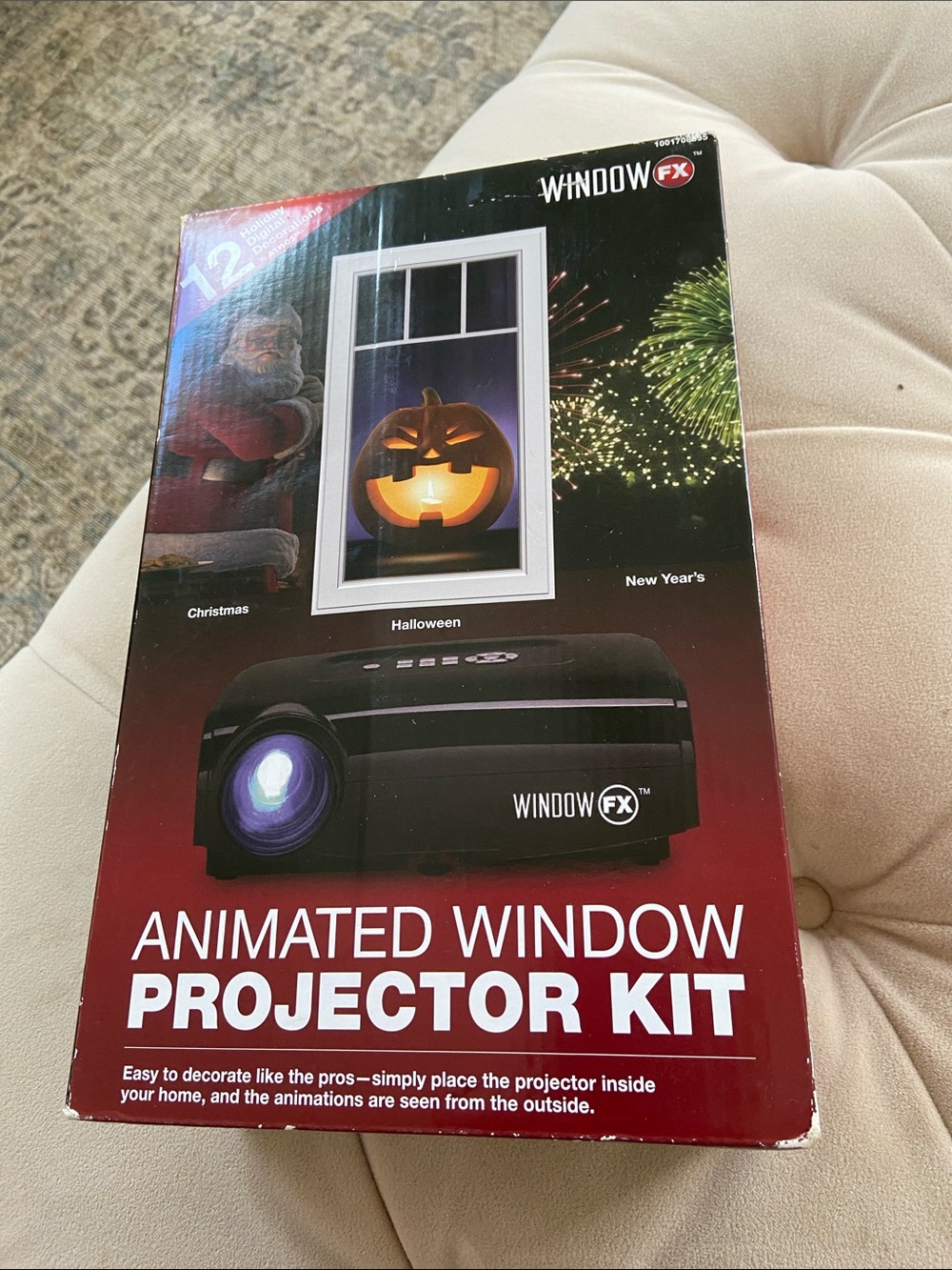 Window FX Animated Window Projector Kit - Red/Black Packaging
